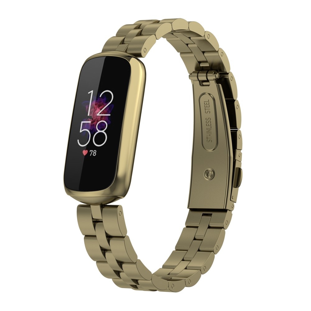 Fitbit Luxe Metalen Armband Goud