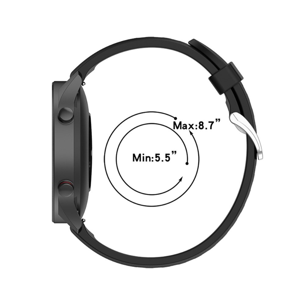 Xiaomi Mi Watch Siliconen bandje Zwart