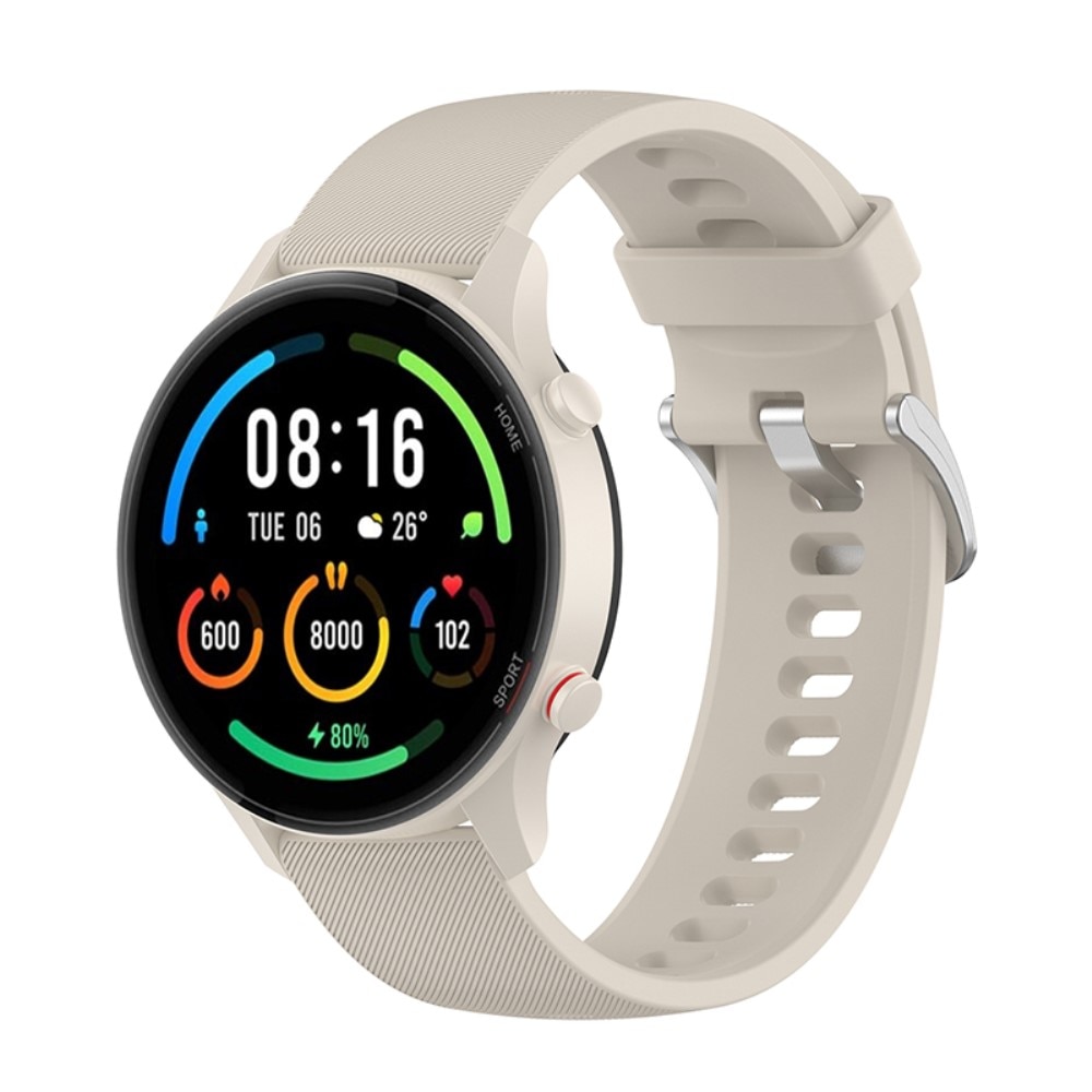 Xiaomi Mi Watch Siliconen bandje Beige