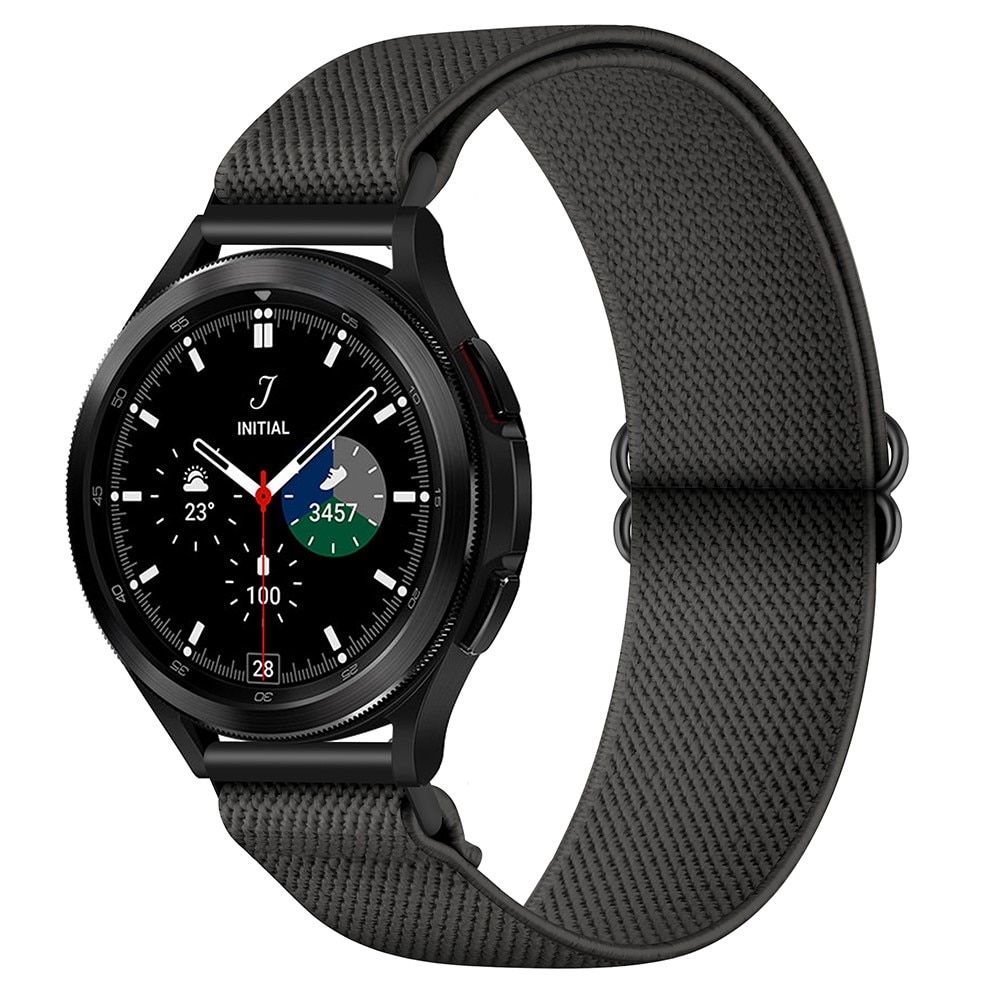 Garmin Venu 3 Elastisch Nylon bandje donker grijs