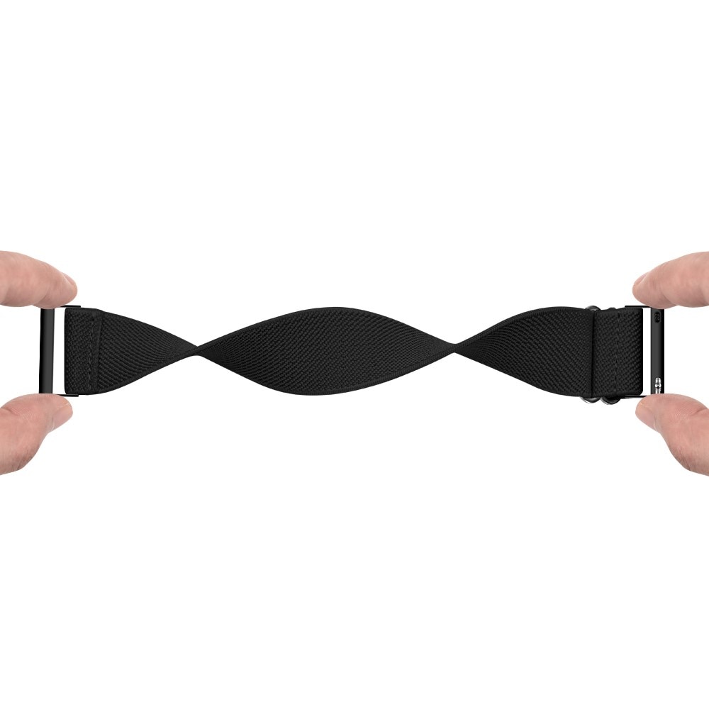 OnePlus Watch Elastisch Nylon bandje zwart