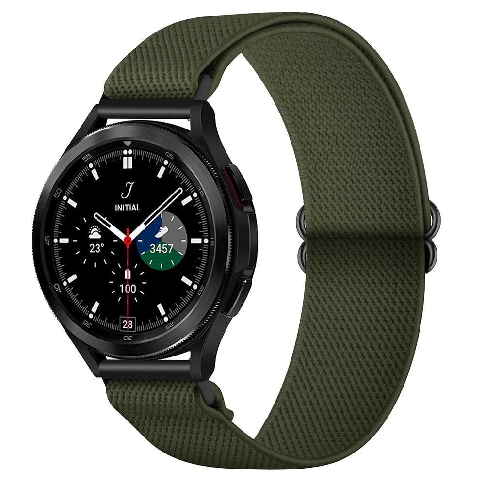 Huawei Watch Buds Elastisch Nylon bandje groen