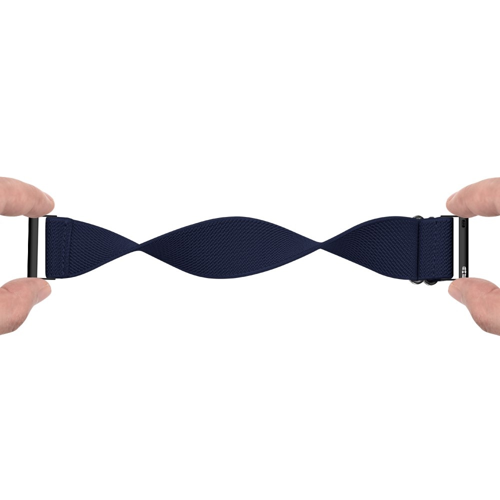 Garmin Venu 3 Elastisch Nylon bandje, Blauw