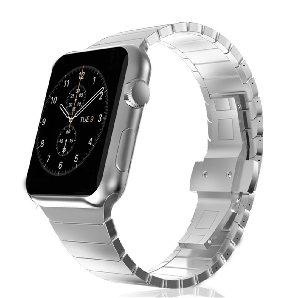 Apple Watch 42mm Schakelarmband zilver