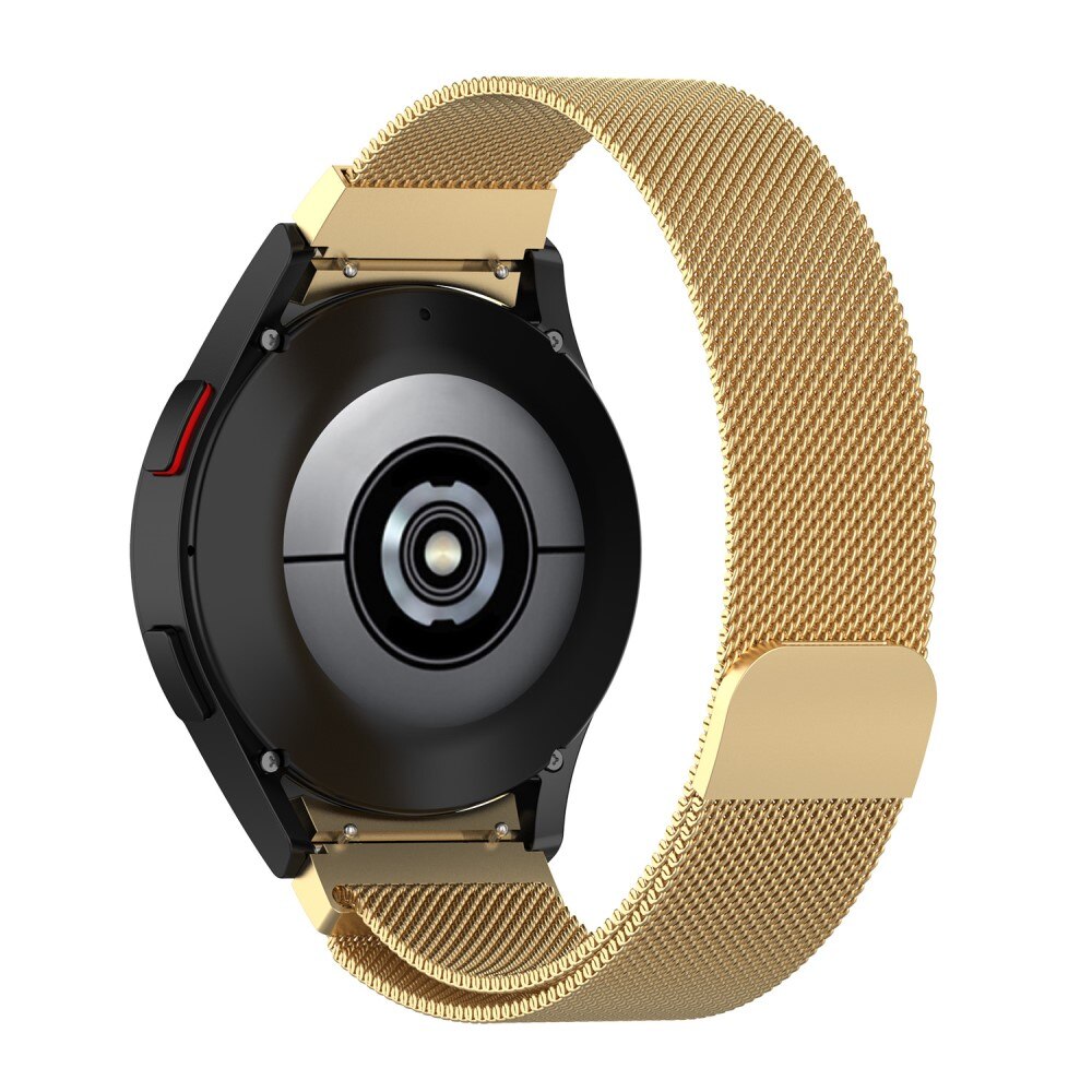 Samsung Galaxy Watch 4 Classic 46mm Full Fit Milanese bandje Goud