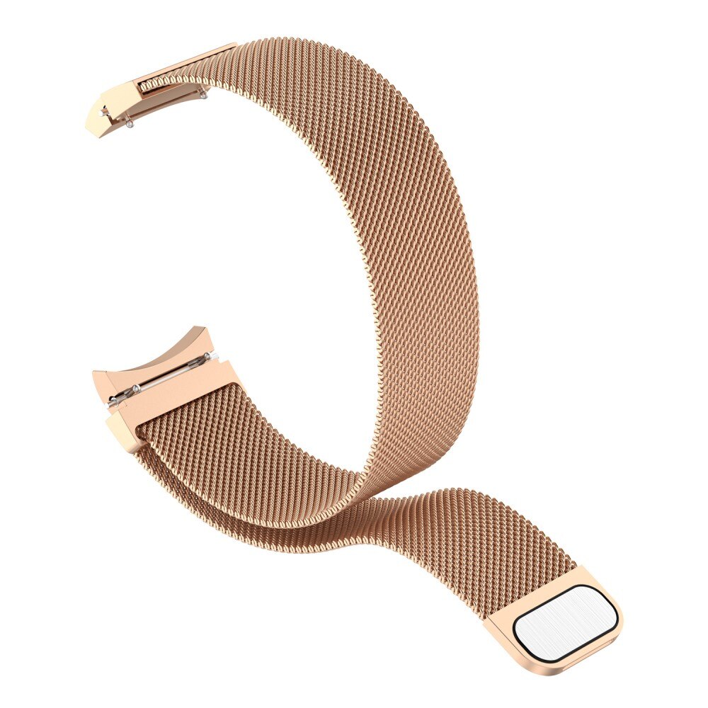 Samsung Galaxy Watch 6 Classic 43mm Full Fit Milanese bandje, rosé goud