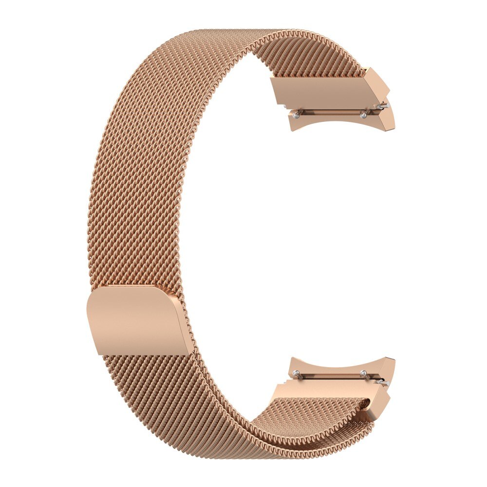 Samsung Galaxy Watch 6 Classic 43mm Full Fit Milanese bandje, rosé goud