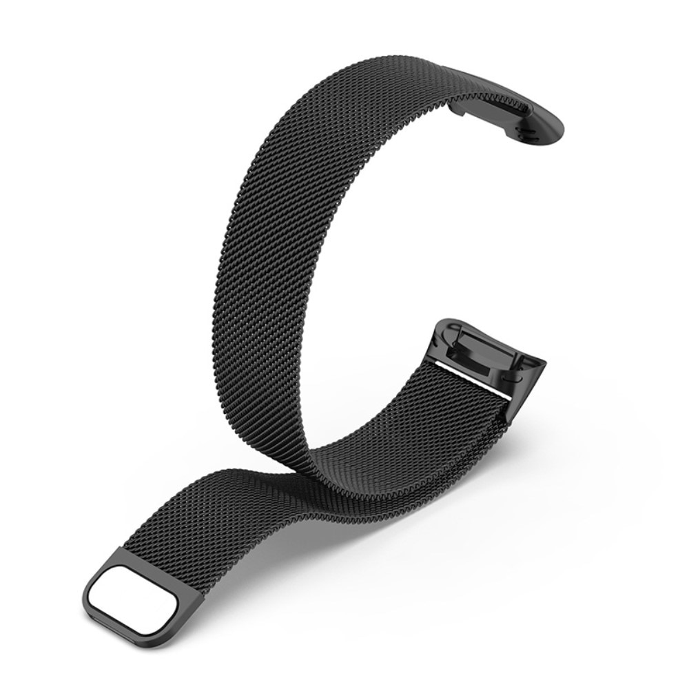 Fitbit Charge 5 Milanese bandje Zwart