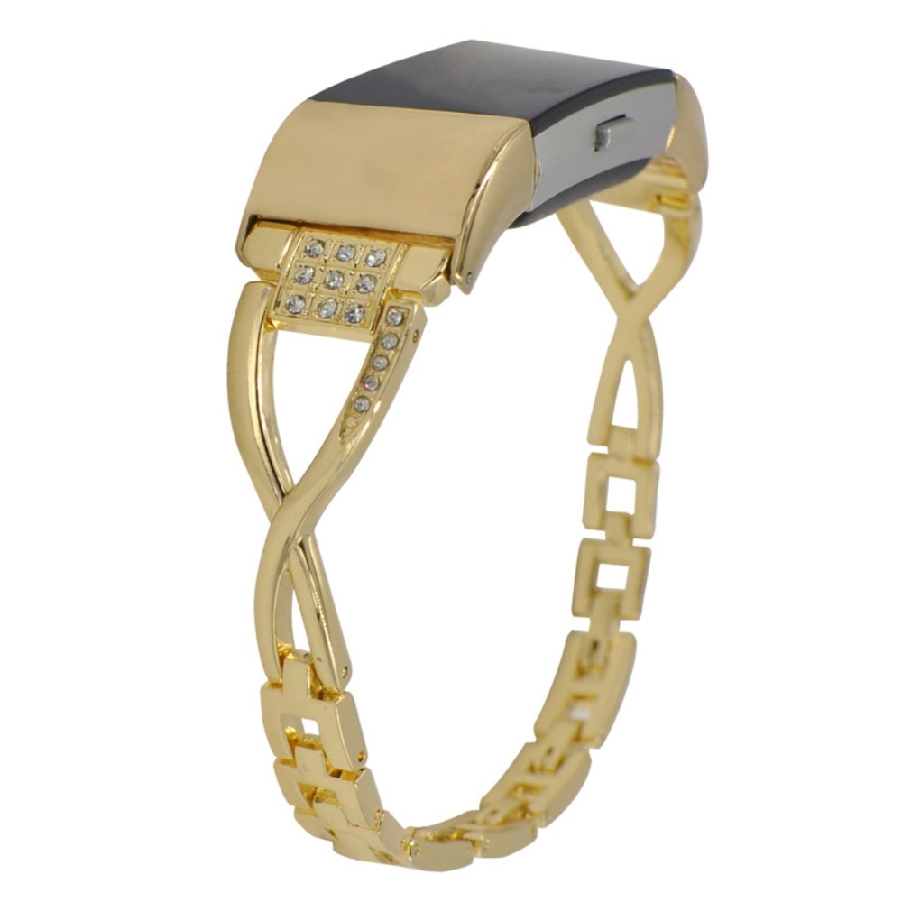 Fitbit Charge 5 Crystal Bracelet Gold
