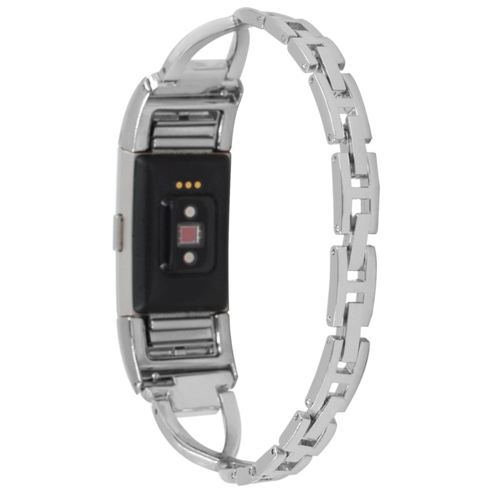 Fitbit Charge 6 Crystal Bracelet Zilver