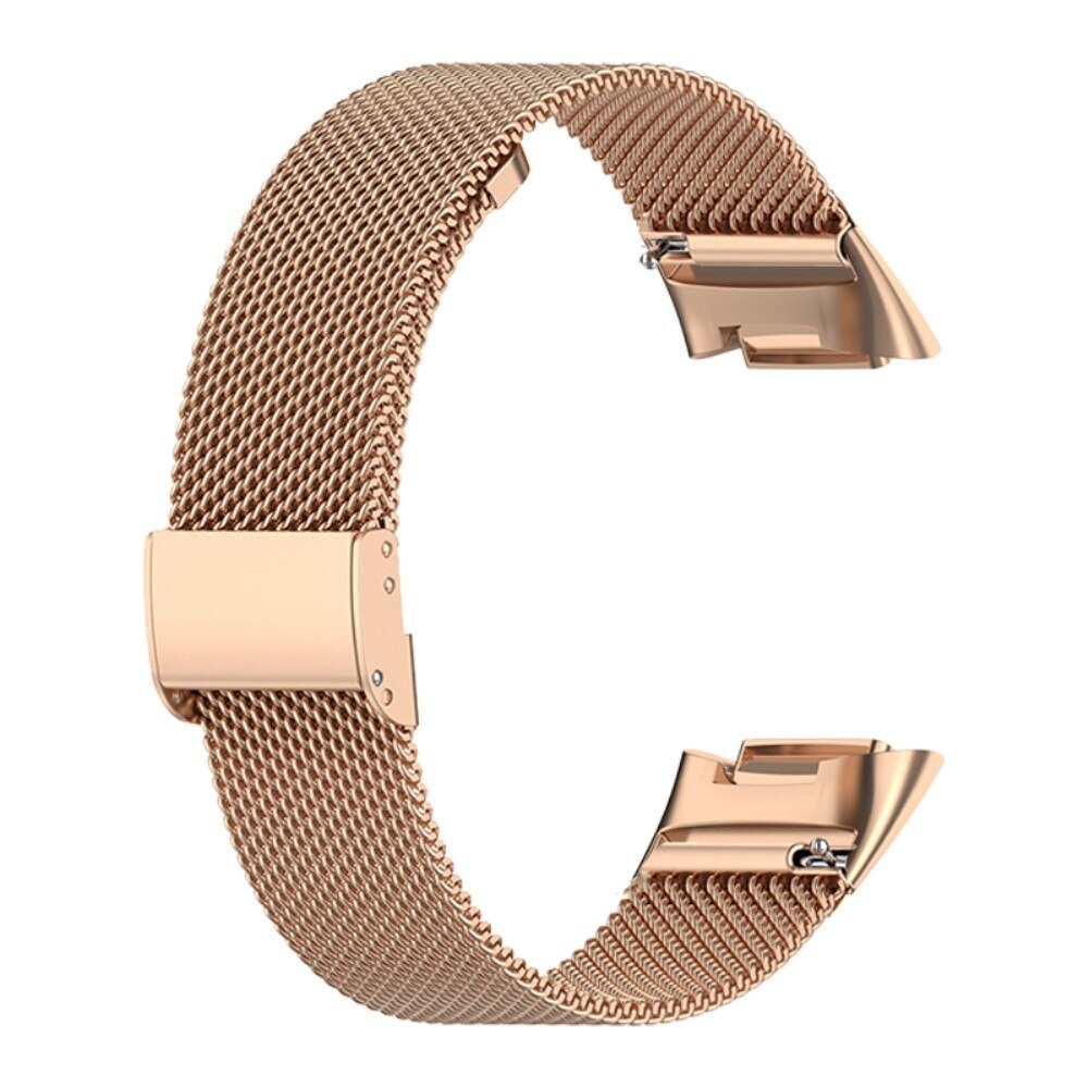 Fitbit Charge 6 Armband Mesh Rose Gold