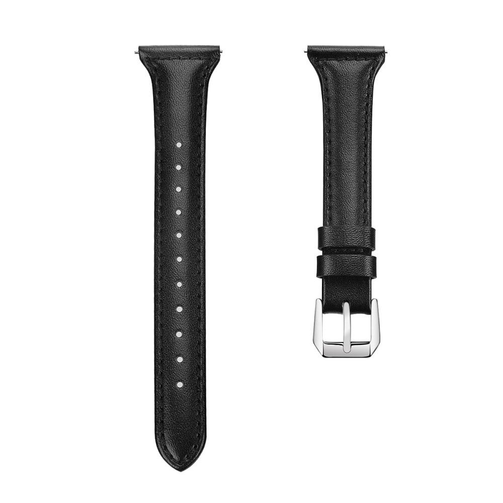 Garmin Vivomove Style Slim Leren bandje zwart