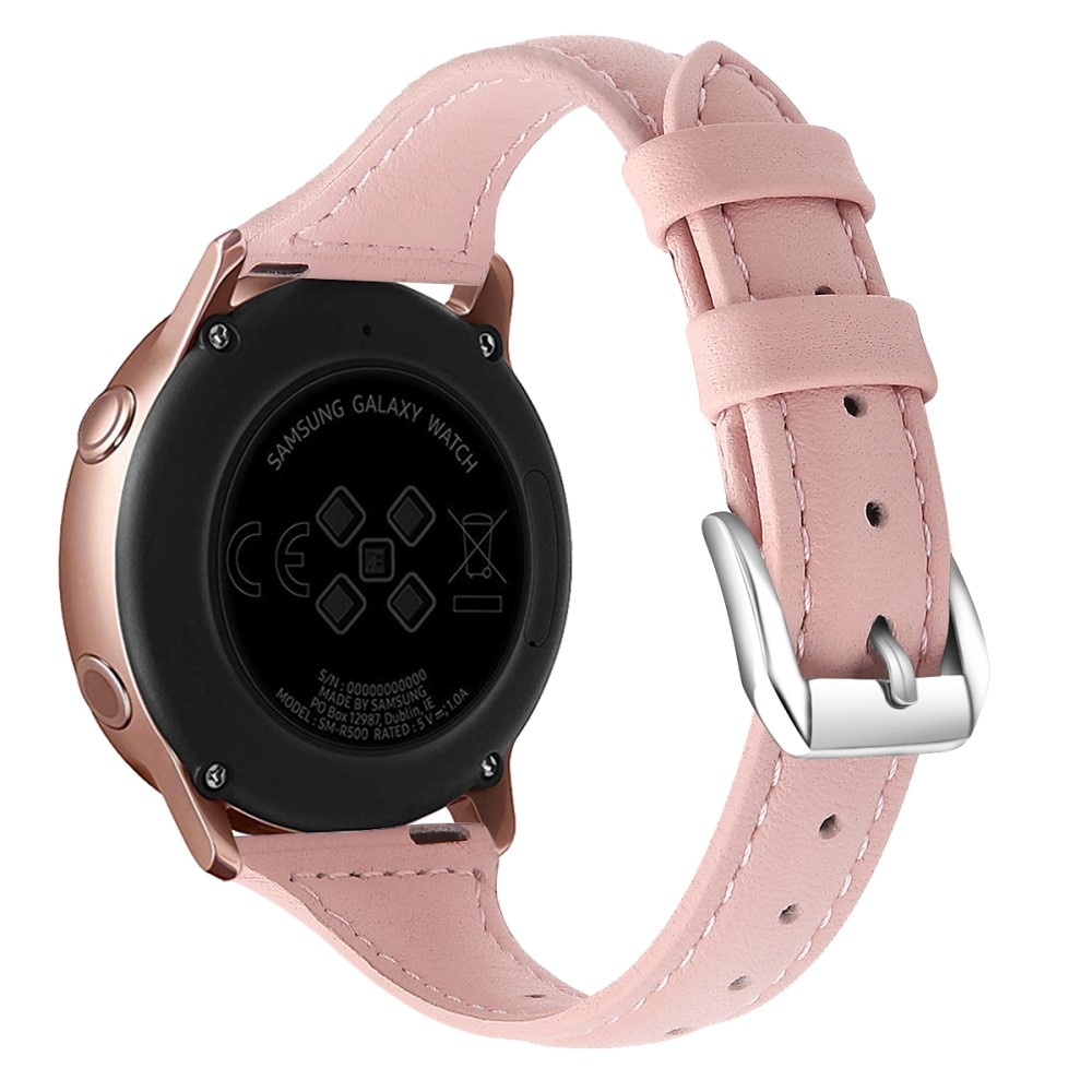 Amazfit GTS 2 Mini Slim Leren bandje roze