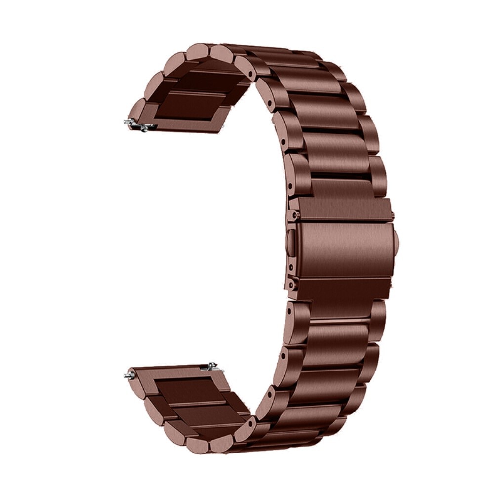 Samsung Galaxy Watch 4 44mm Metalen Armband Bruin