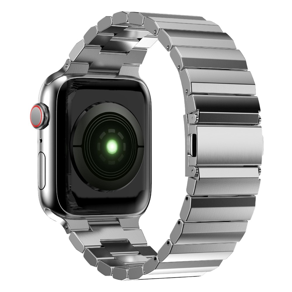 Apple Watch 41mm Series 9 Schakelarmband zilver