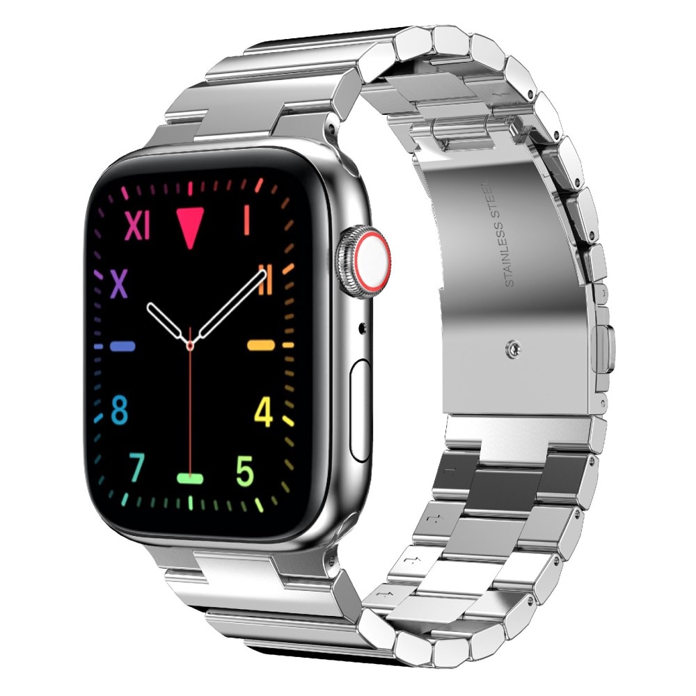 Apple Watch 41mm Series 9 Schakelarmband zilver