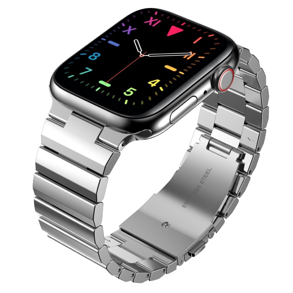 Apple Watch 41mm Series 9 Schakelarmband zilver