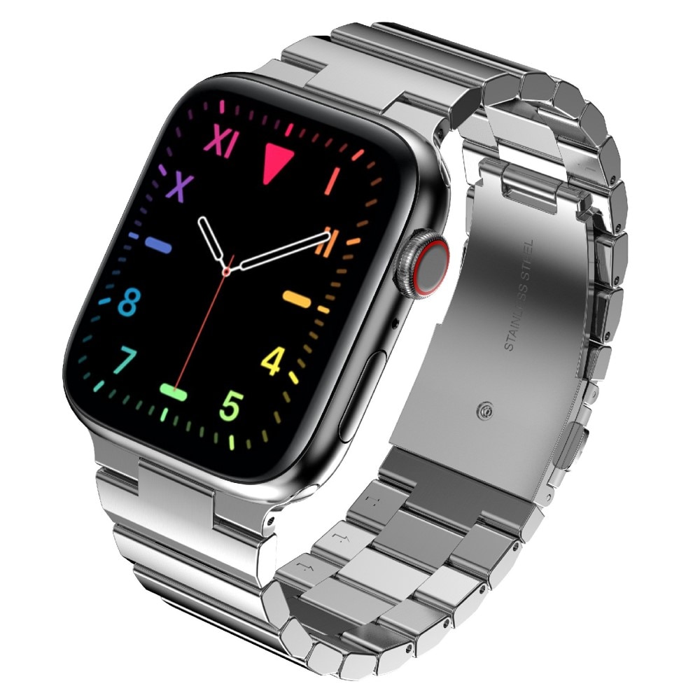 Apple Watch 41mm Series 9 Schakelarmband zilver