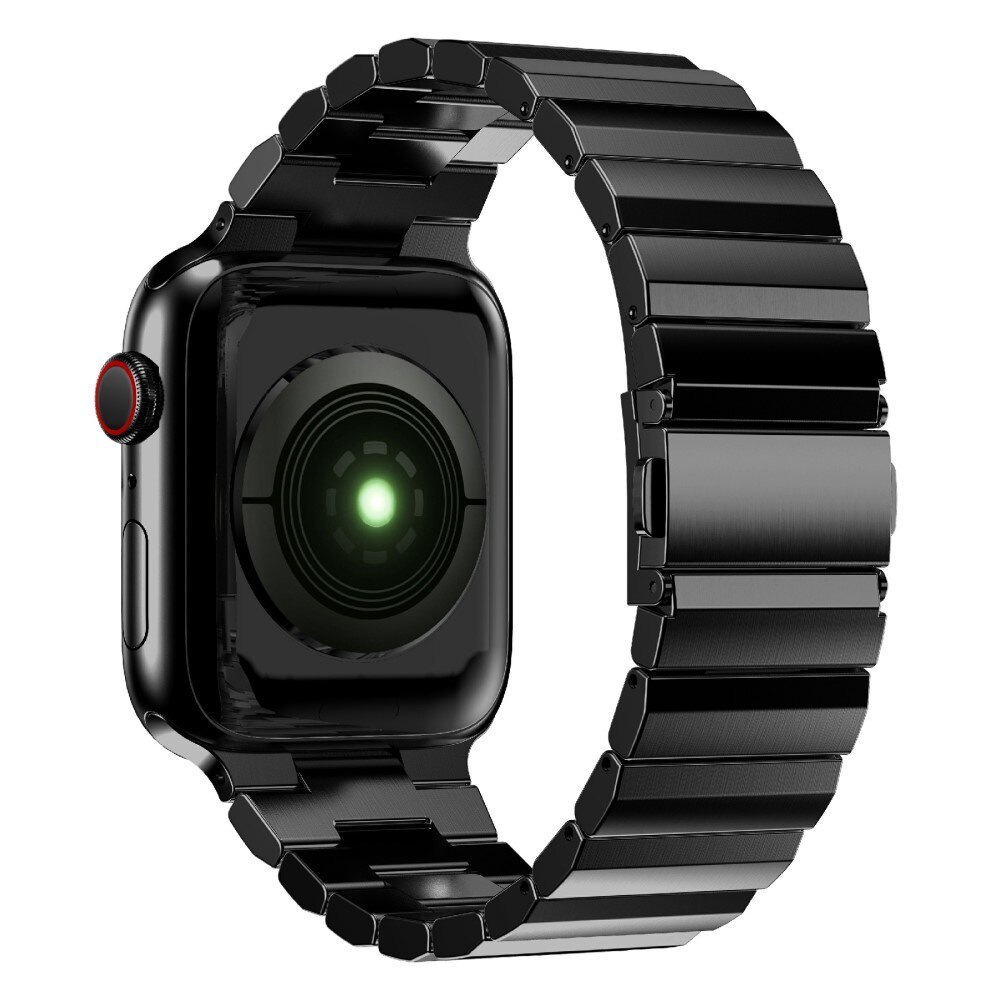 Apple Watch 45mm Series 9 Schakelarmband zwart