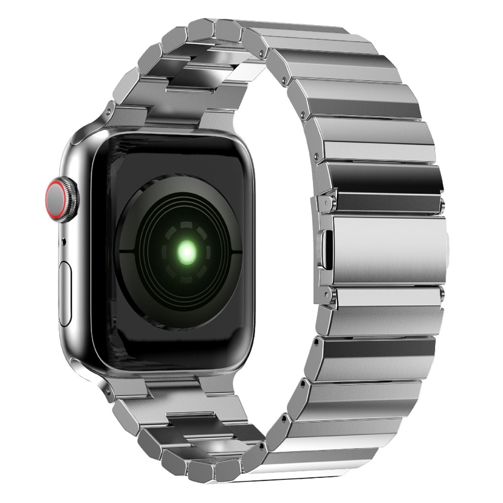Apple Watch 42/44/45 mm Schakelarmband Zilver