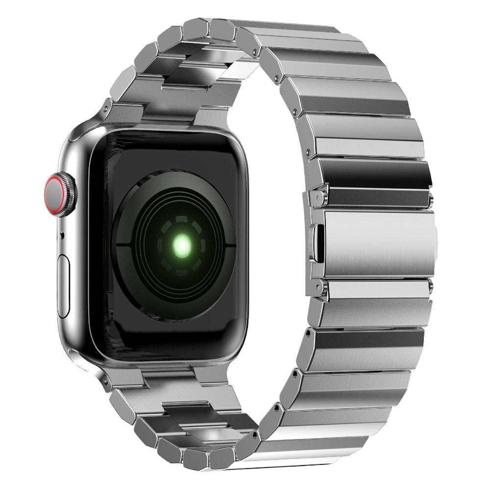 Apple Watch SE 44mm Schakelarmband zilver