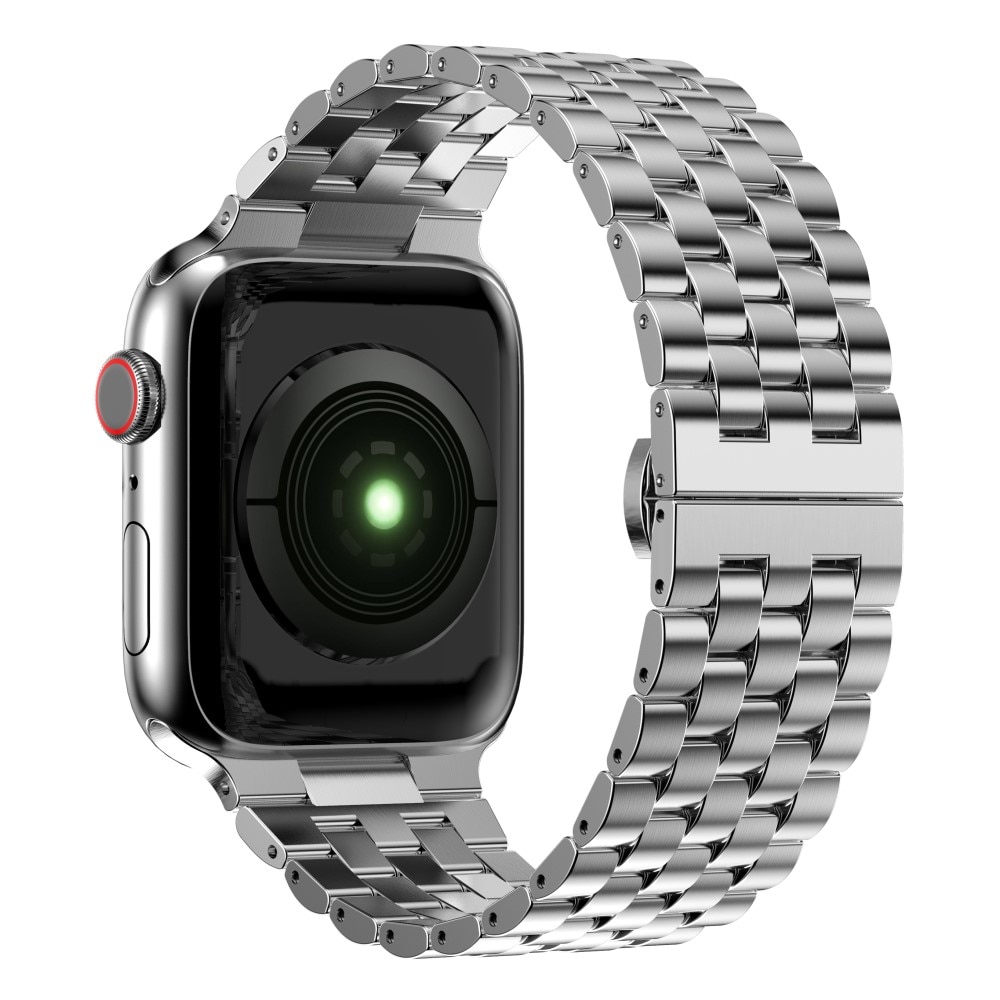 Apple Watch SE 40mm Business Metalen Armband zilver