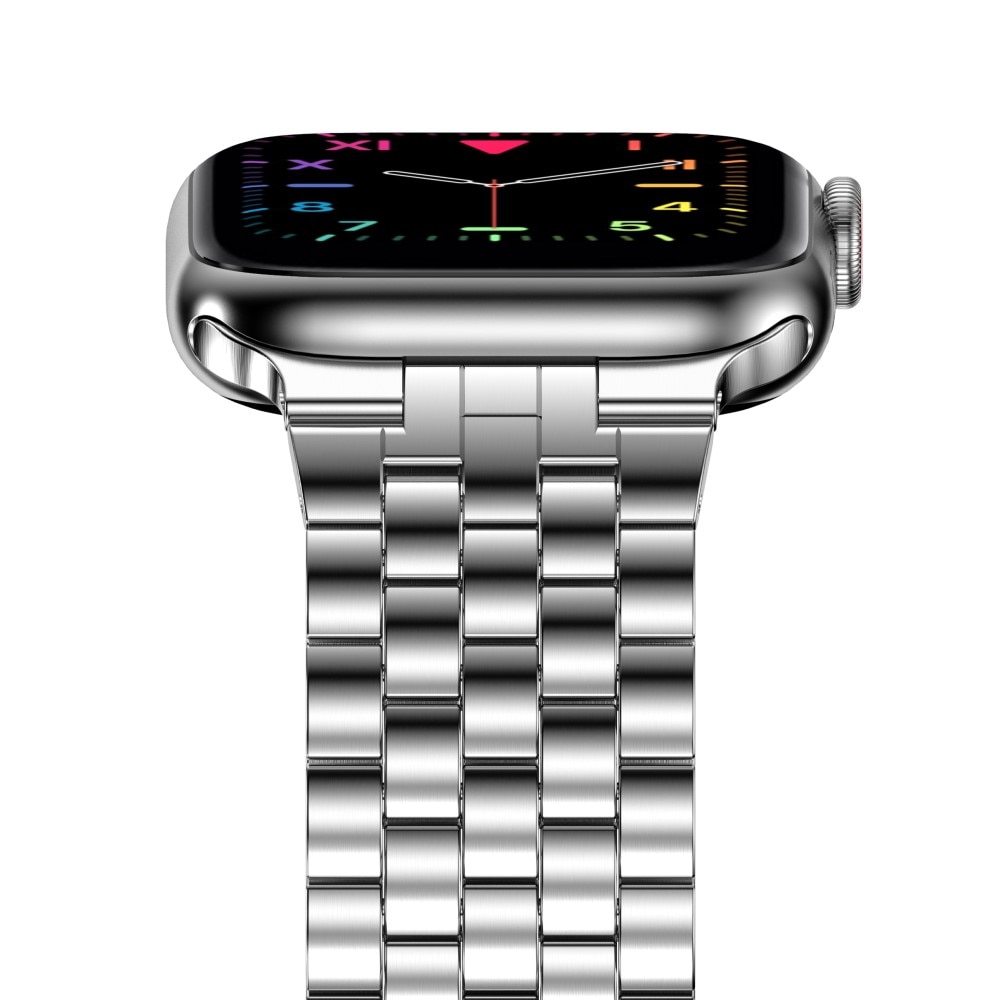 Apple Watch SE 40mm Business Metalen Armband zilver