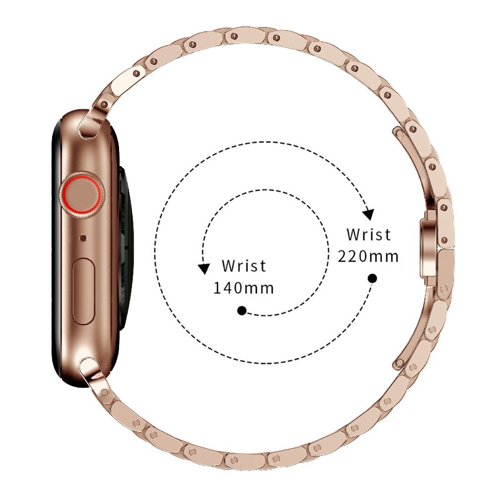 Apple Watch 42mm Business Metalen Armband rosé goud