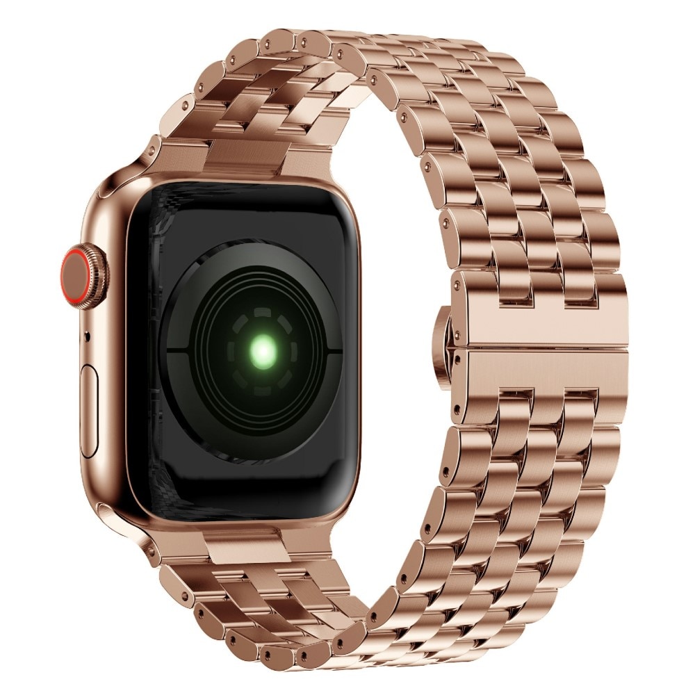 Apple Watch SE 40mm Business Metalen Armband roségoud