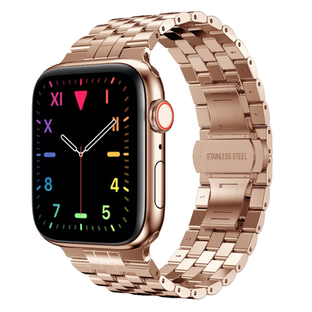 Apple Watch SE 40mm Business Metalen Armband roségoud