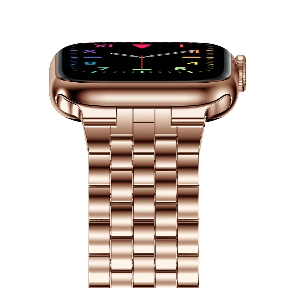 Apple Watch SE 40mm Business Metalen Armband roségoud