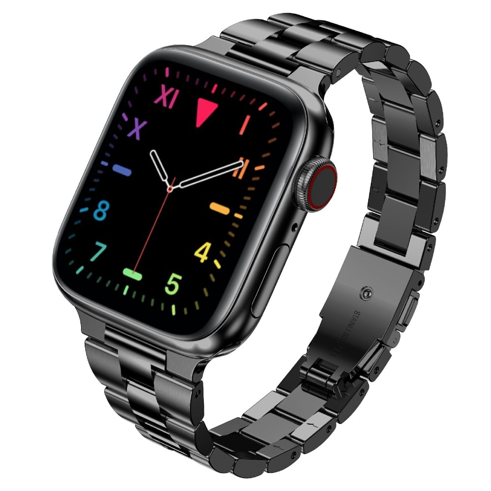 Apple Watch 40mm Slim Metalen Armband zwart