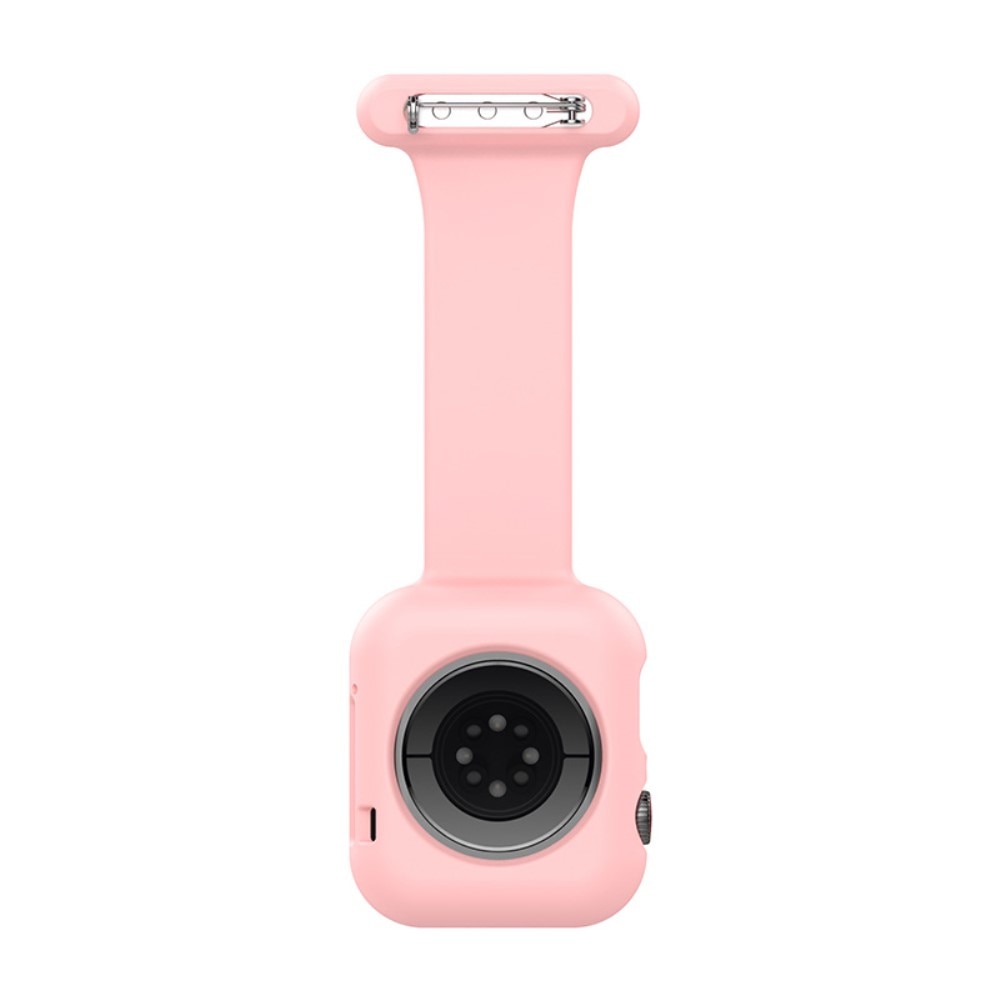 Apple Watch 45mm Series 9 Bandje Verpleegstershorloge roze