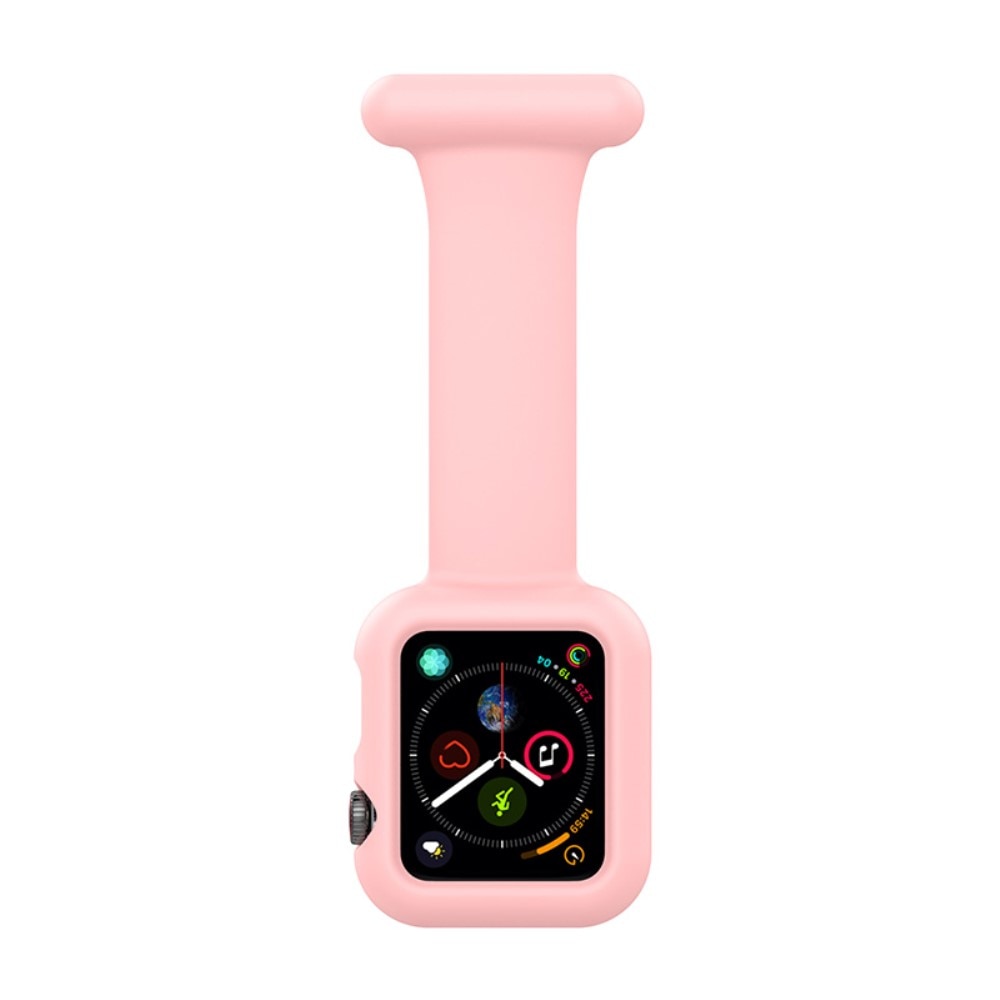 Apple Watch 45mm Series 9 Bandje Verpleegstershorloge roze