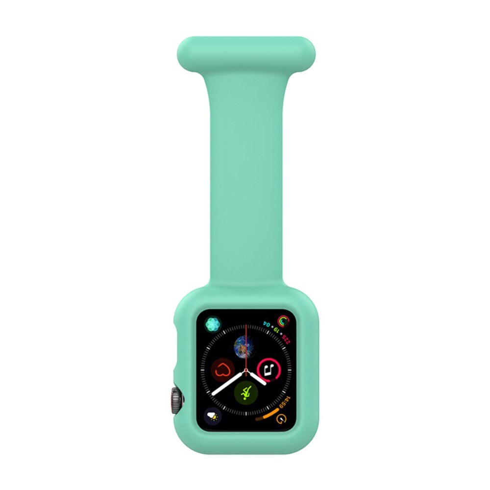 Apple Watch 45mm Series 7 Bandje Verpleegstershorloge groen