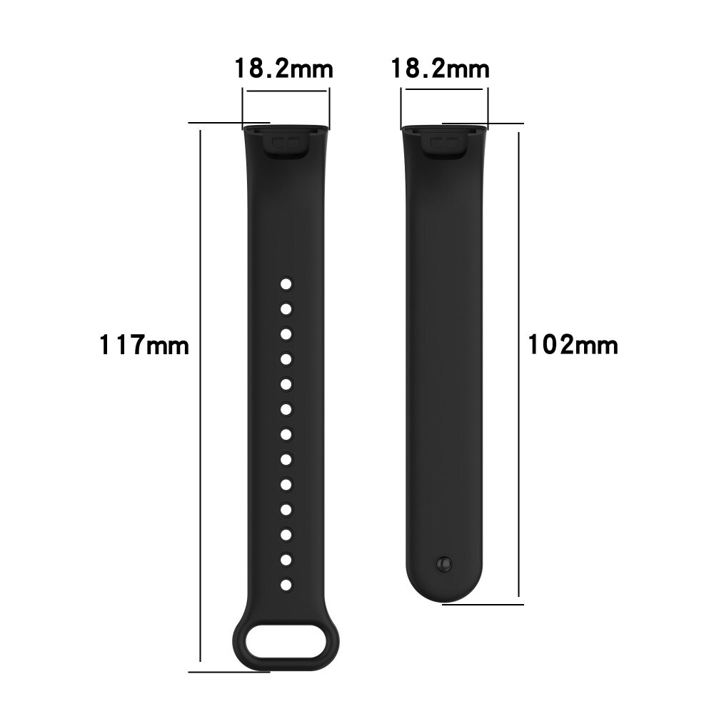 Xiaomi Redmi Smart Band Pro Siliconen bandje Zwart