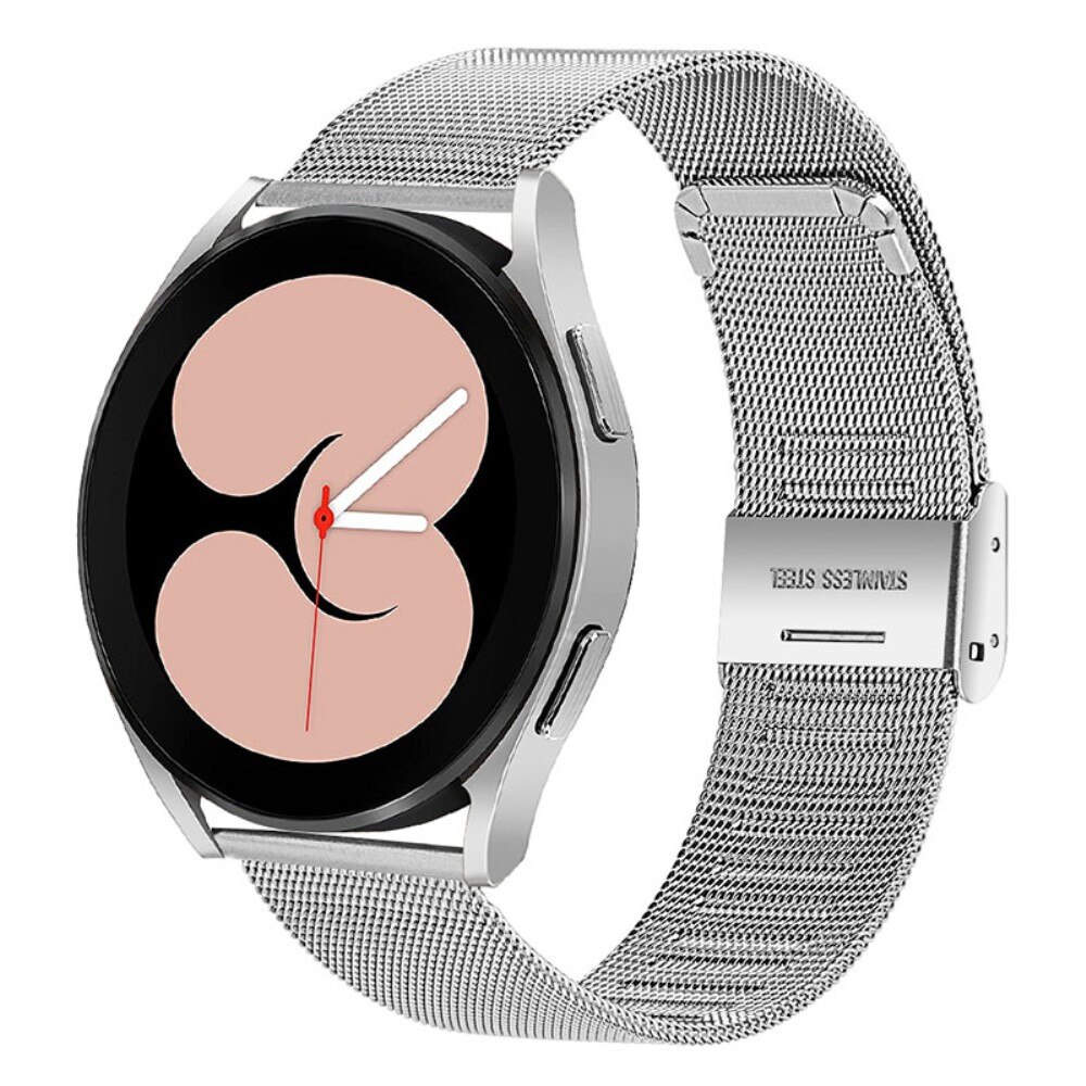 Samsung Galaxy Watch 6 44mm Armband Mesh, zilver