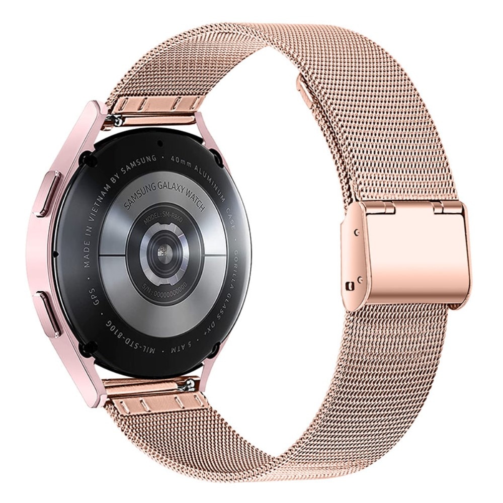 Samsung Galaxy Watch 6 40mm Armband Mesh, rosé goud
