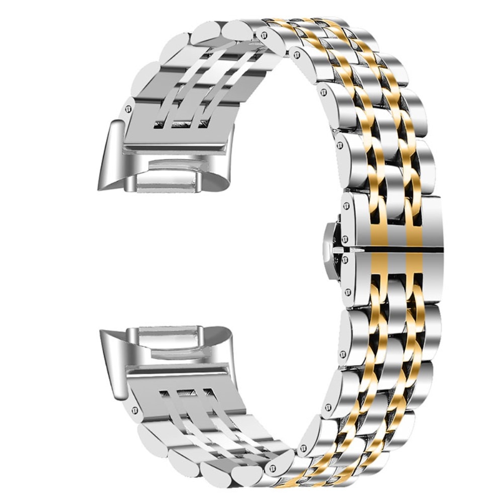 Fitbit Charge 5 Stainless Steel Bracelet Silver/Gold