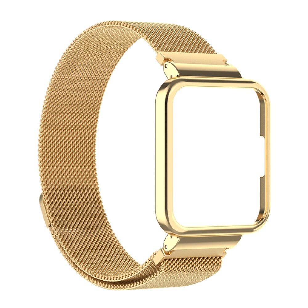 Xiaomi Redmi Watch 2 Lite Milanese Case+bandje goud