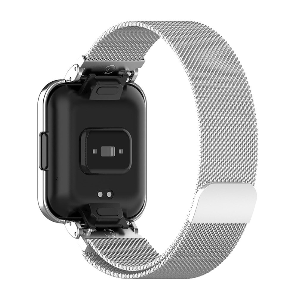 Xiaomi Redmi Watch 2 Lite Milanese Case+bandje zilver