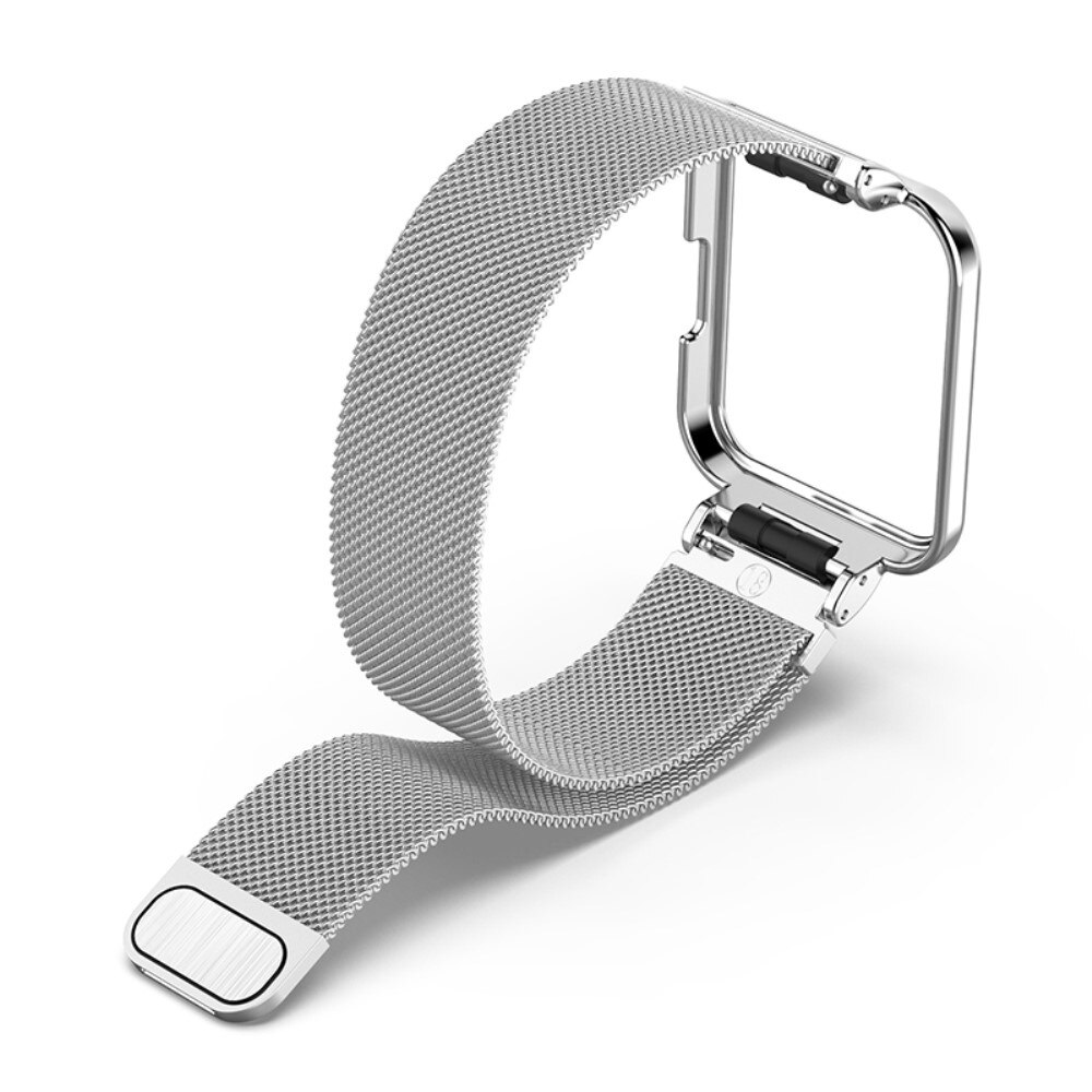 Xiaomi Redmi Watch 2 Lite Milanese Case+bandje zilver