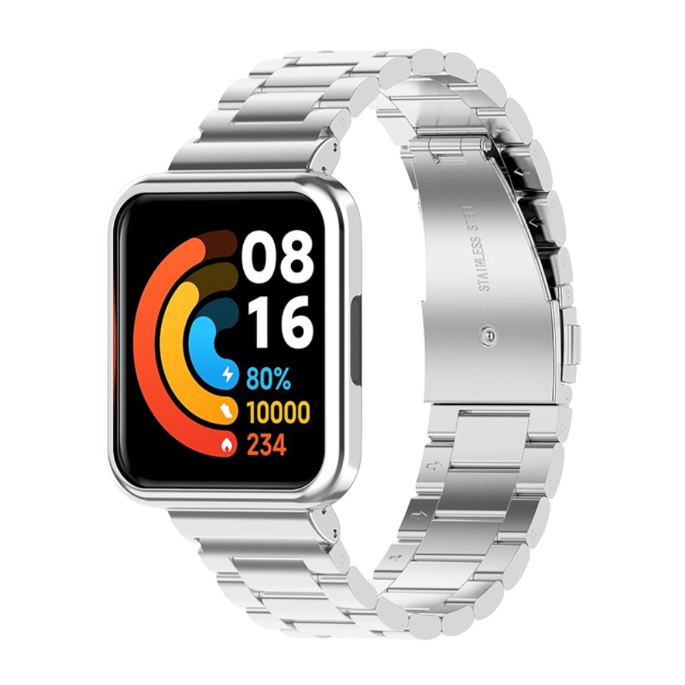 Xiaomi Redmi Watch 2 Lite Metalen Armband zilver
