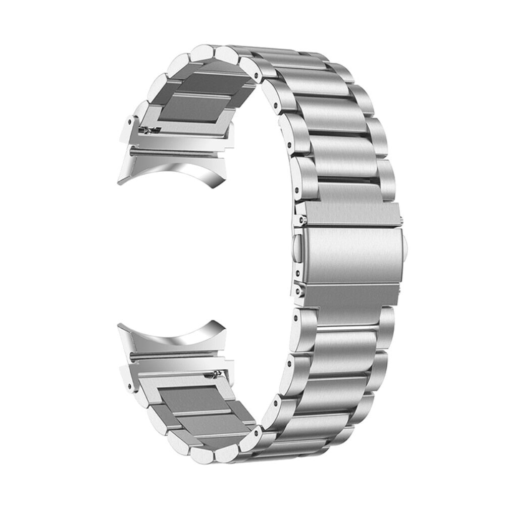Samsung Galaxy Watch 5 Pro 45mm Full Fit Metalen Armband Zilver