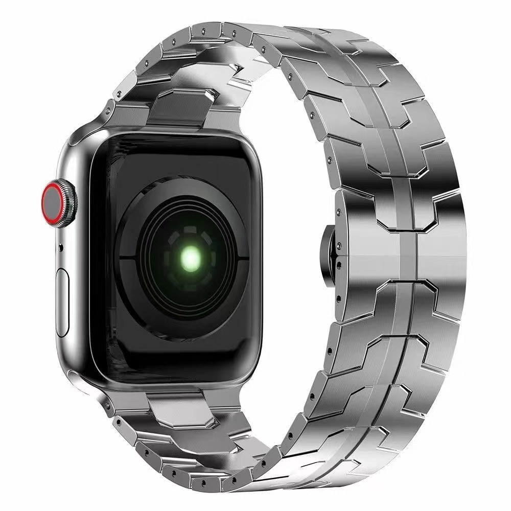 Apple Watch 45mm Series 8 Race Stainless Steel Zilver