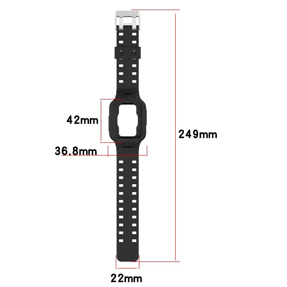 Xiaomi Redmi Watch 2 Lite Adventure Case+Armband zwart