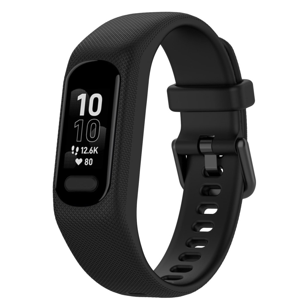 Garmin Vivosmart 5 Siliconen bandje Zwart