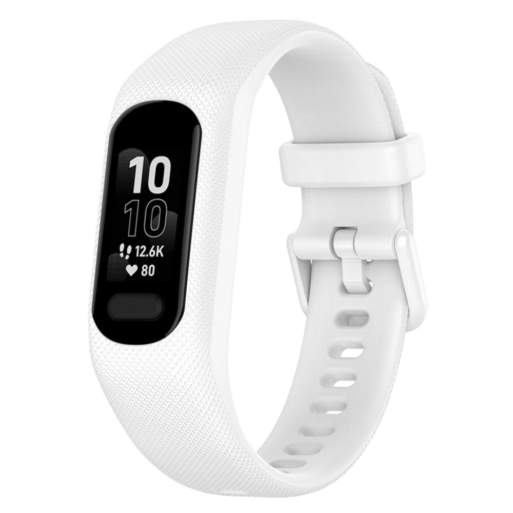 Garmin Vivosmart 5 Siliconen bandje Wit