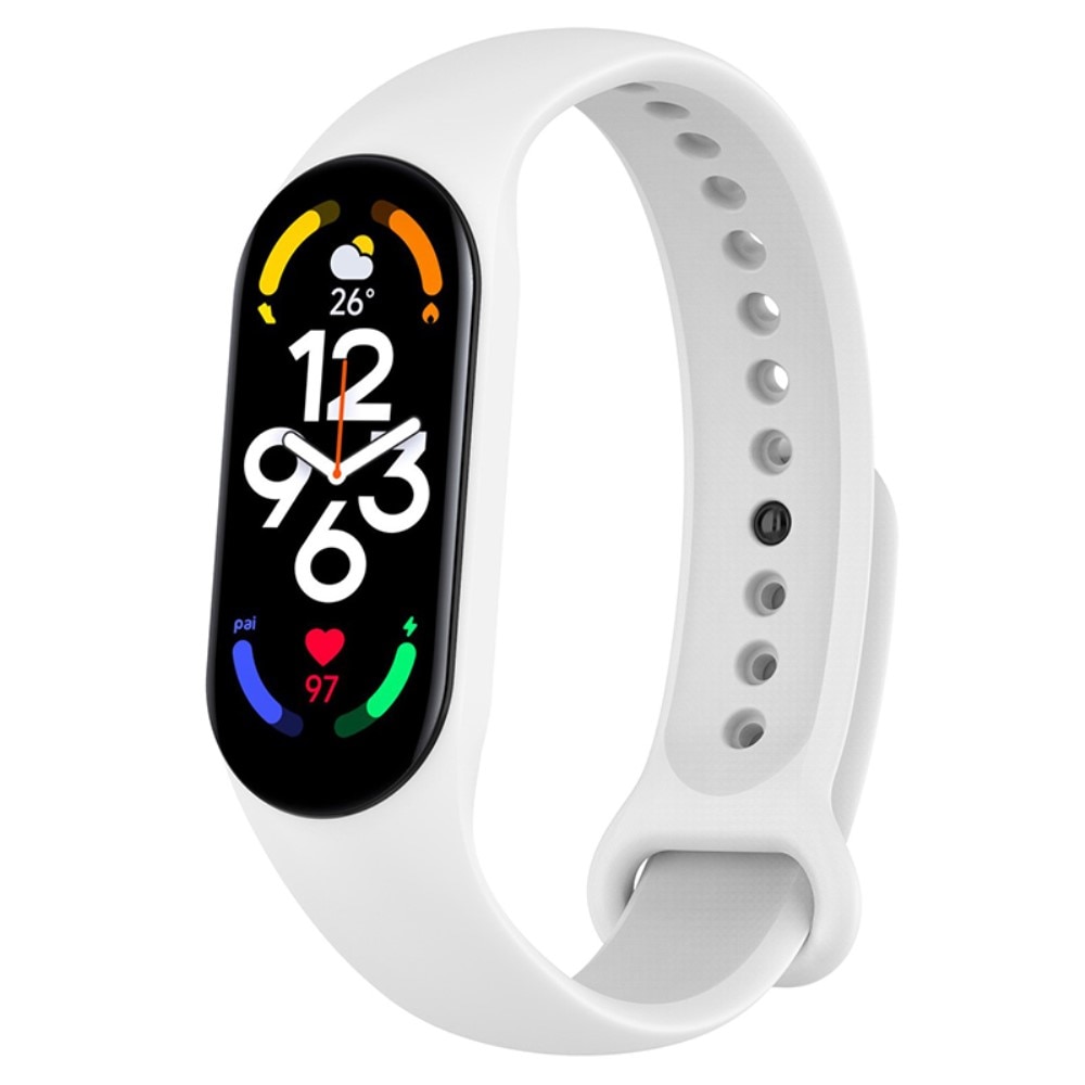 Xiaomi Mi Band 7 Siliconen bandje Wit