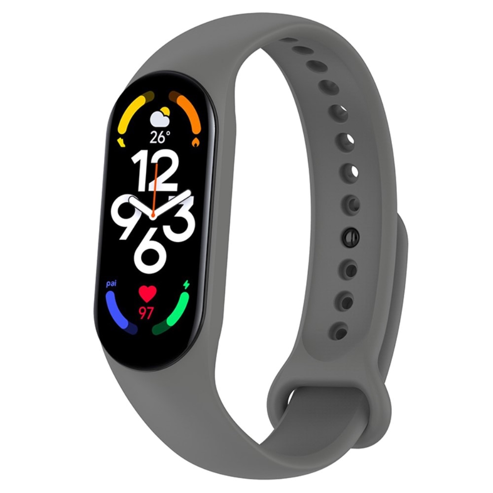 Xiaomi Mi Band 7 Siliconen bandje Grijs